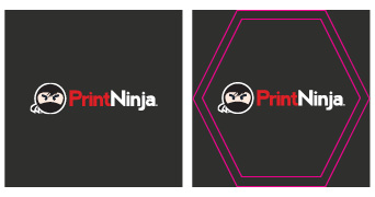 PrintNinja Punch-Out Token Die Lines